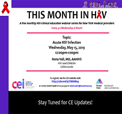 This Month in HIV: Acute HIV Infection